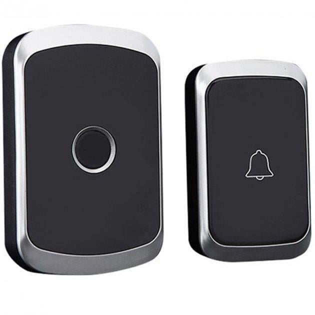 Звонок дверной беспроводной Kayfovo DB-13 музыкальный водонепроницаемый 300 м Черный (28598)