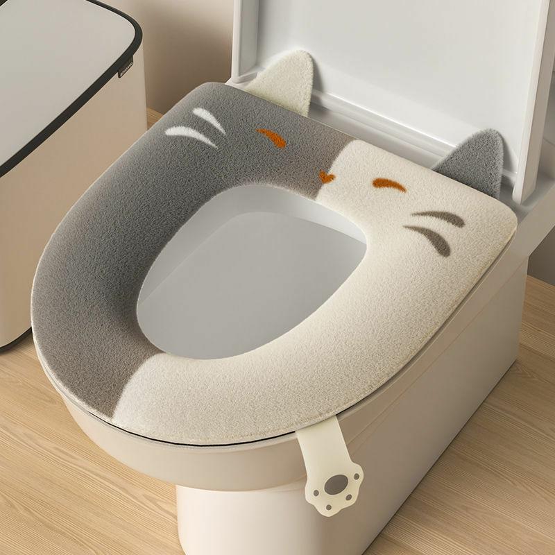 Чехол на унитаз Cats Серый (25653730)