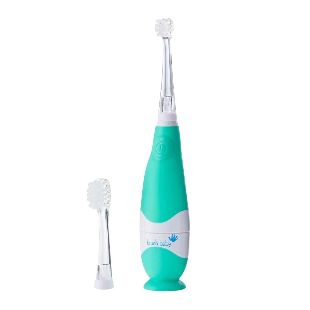 Зубная щетка звуковая Brush-Baby BabySonic от 0 до 3 лет Зеленый (4769)
