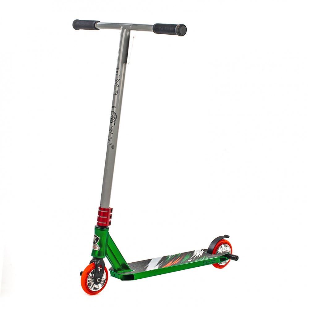 Трюковый самокат Explore Pescara HD II с пегами Зеленый