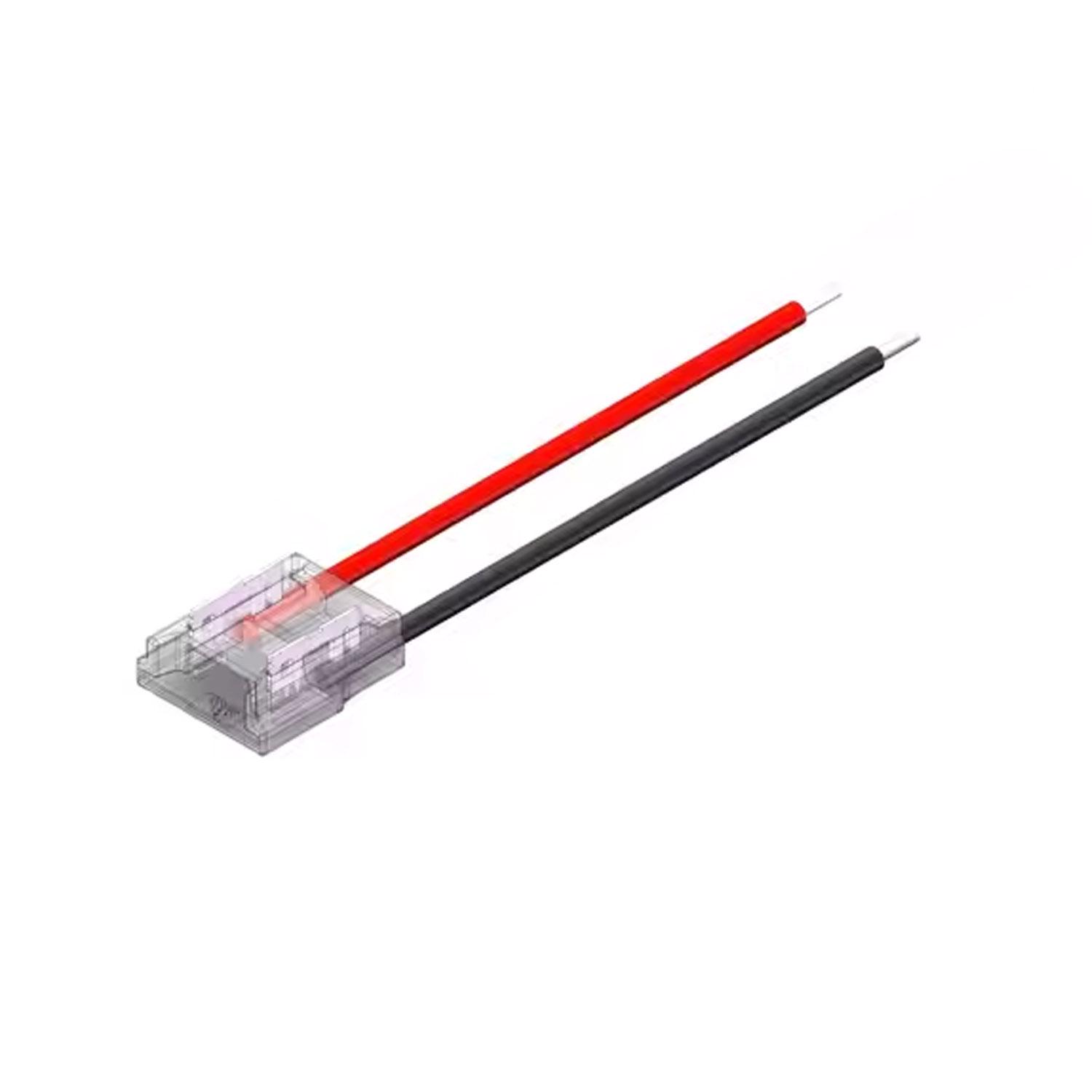 Коннектор с проводом низковольтный для led ленты 8 мм