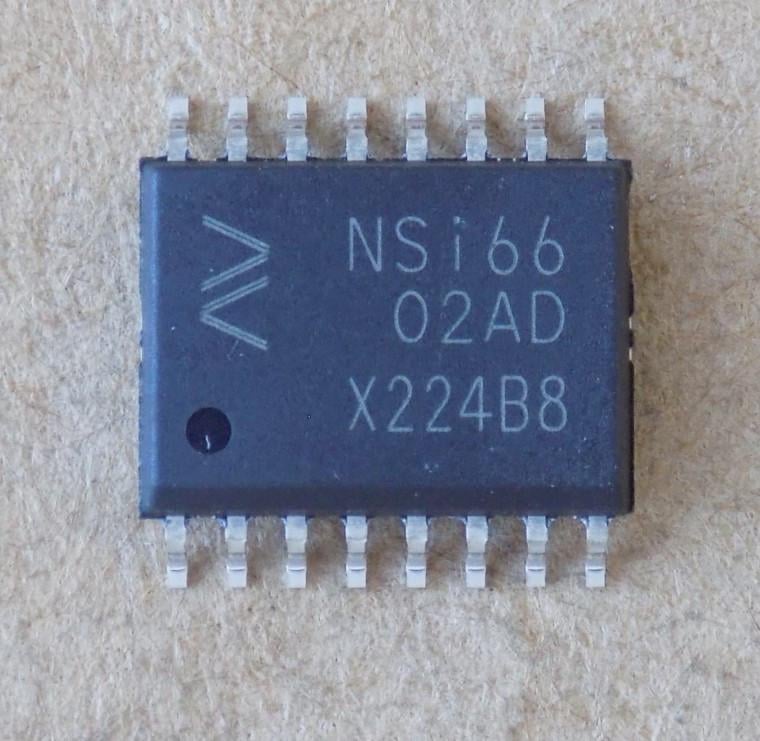 Микросхема NSI6602AD NSI6602A-DSWR/NSI66 02AD/NS16602AD/NS166 02AD/sow16 (17376)