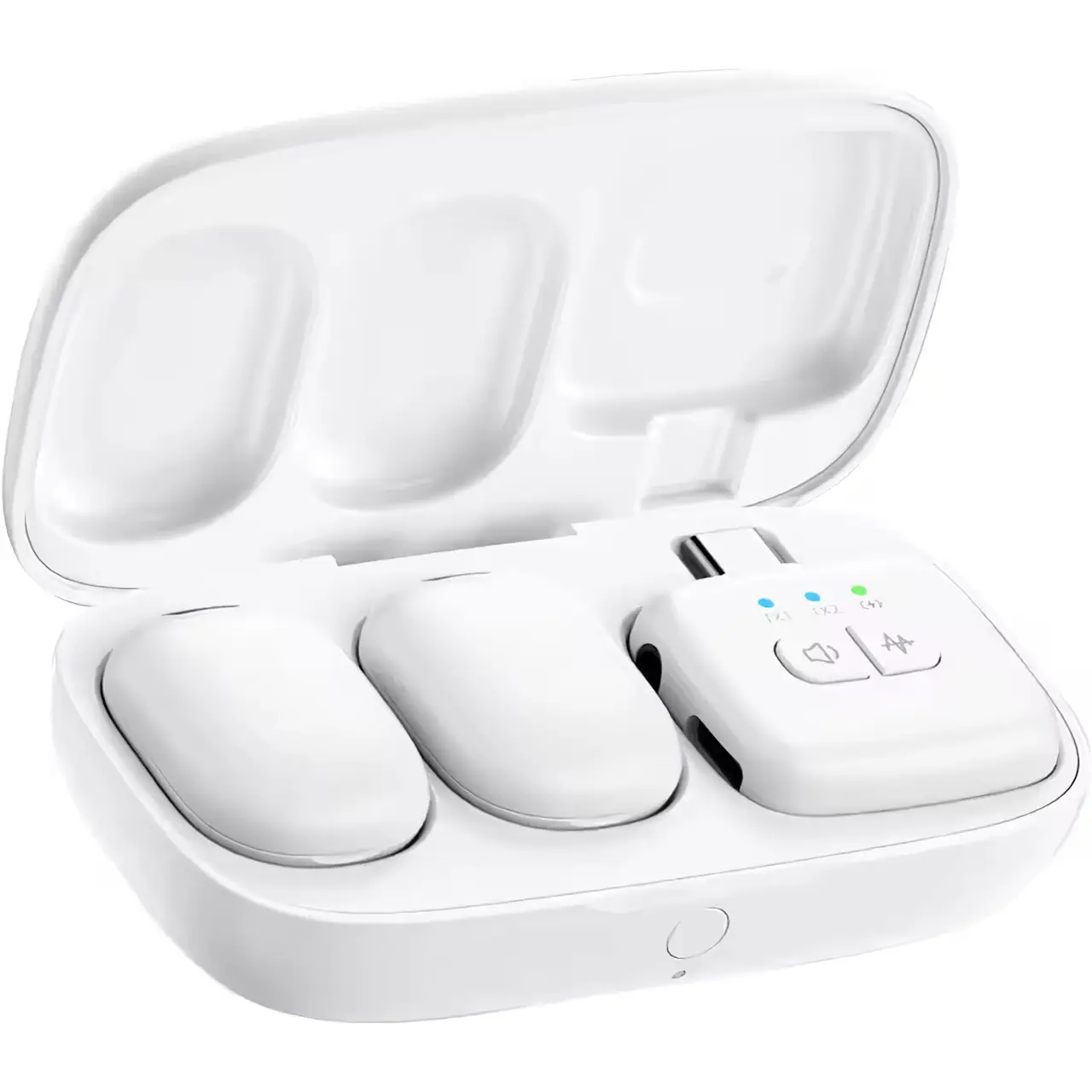 Микрофонная система беспроводная Ulanzi Vijim A30 Tiny Microphone UV-A013GBW1 White - фото 2