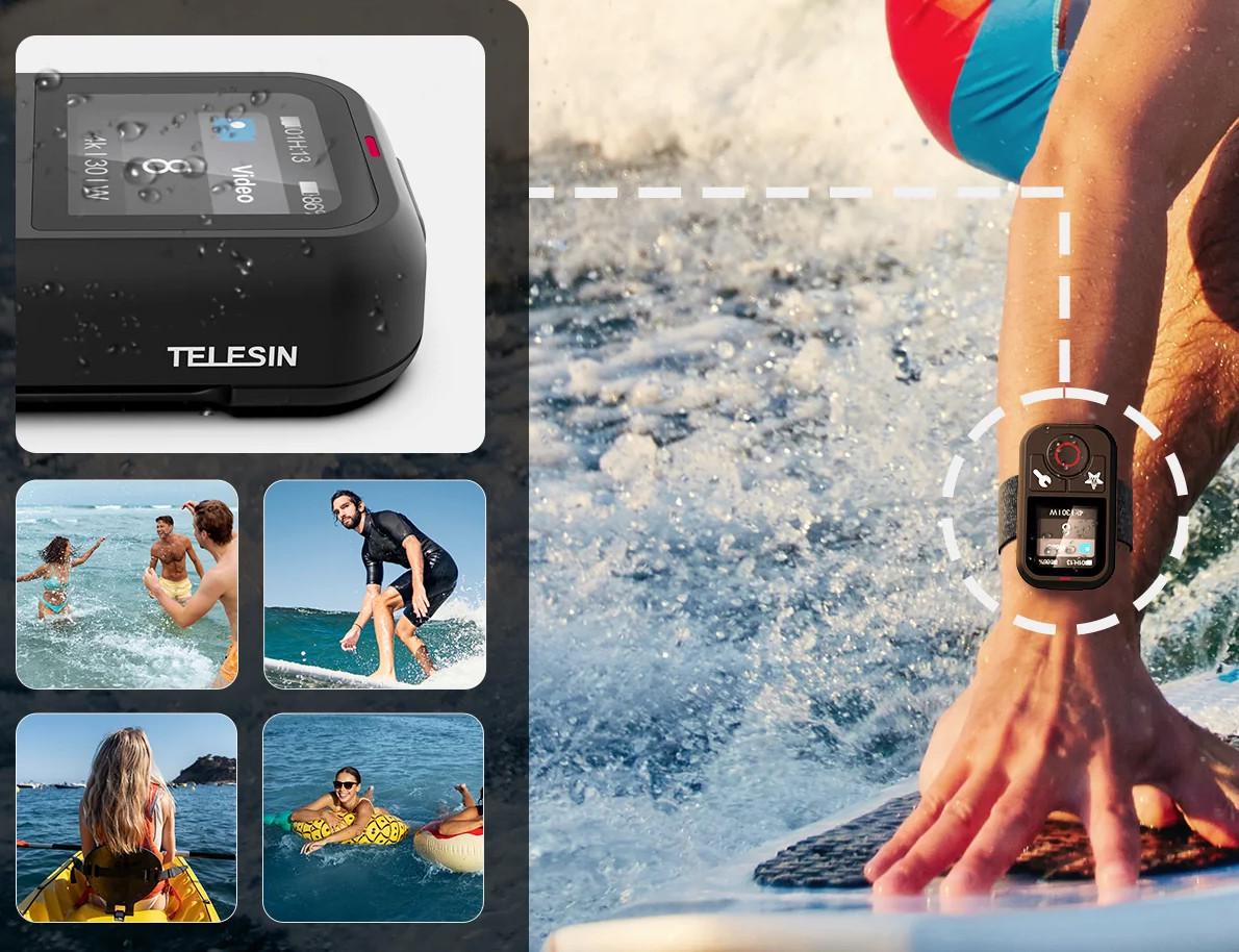 Пульт Telesin S5-RMT-01-TGP cp для GoPro 13-8 60 м (2459194897) - фото 3