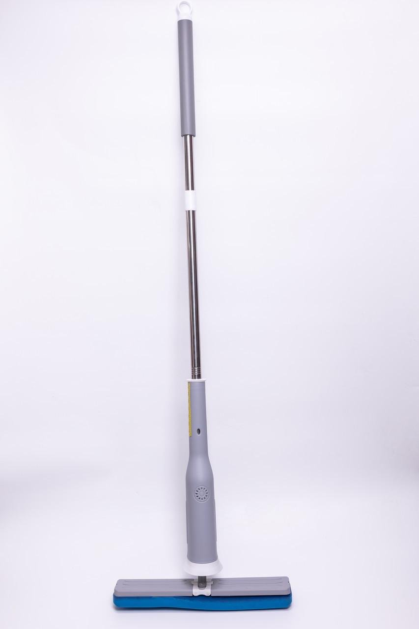 Швабра для мытья пола с отжимом универсальная 124 см 360° - фото 2