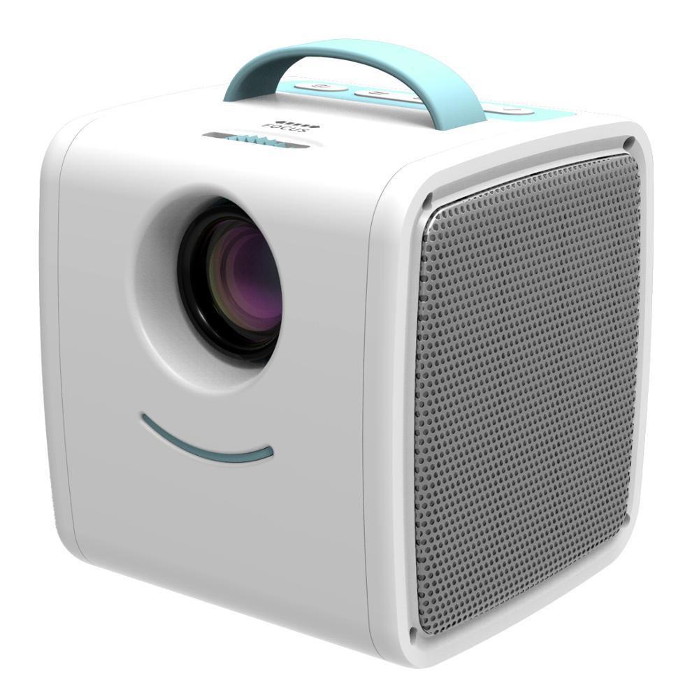 Дитячий міні проектор SUNROZ Q2 Kids Story Projector для домашнього використання з акумулятором 5000 мА