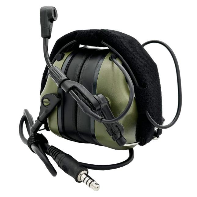 Наушники Earmor M32 mod3 c микрофоном от Оpsmen Green - фото 6