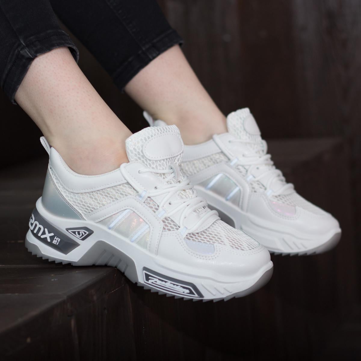 Кроссовки женские Fashion 39 р. 25 см Белый (2793)