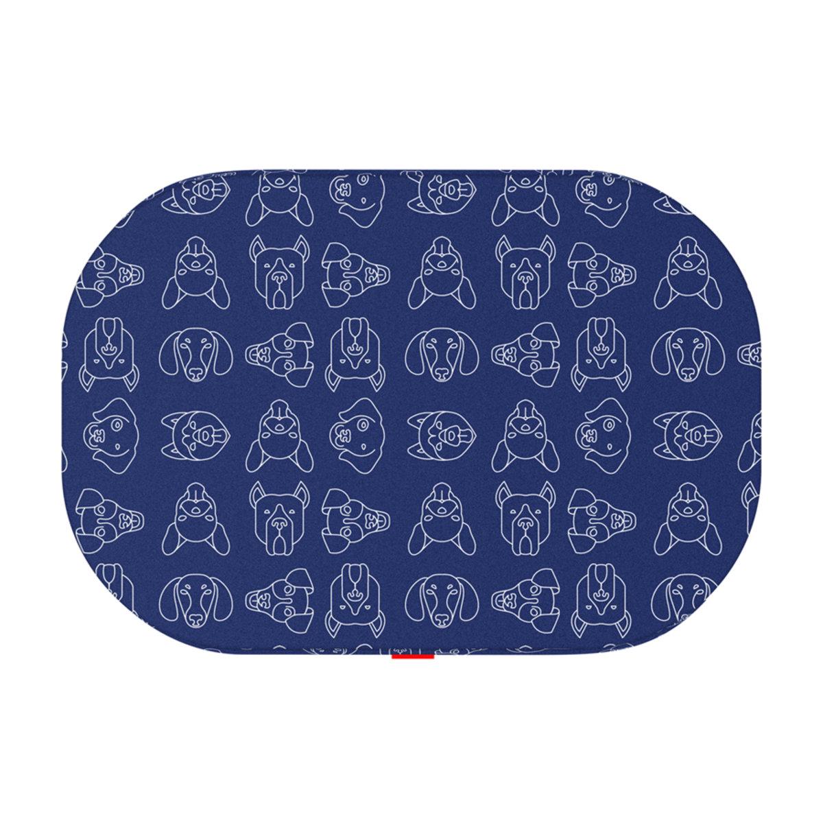 Лежанка для собак Waudog Relax Собаки со сменным чеxлом М 80x55 см Разноцветный