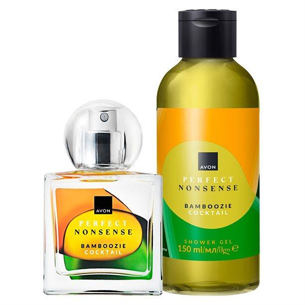 Набор Avon Perfect Nonsense Bamboozie Cocktail парфюмная вода и гель для душа (2833278103)