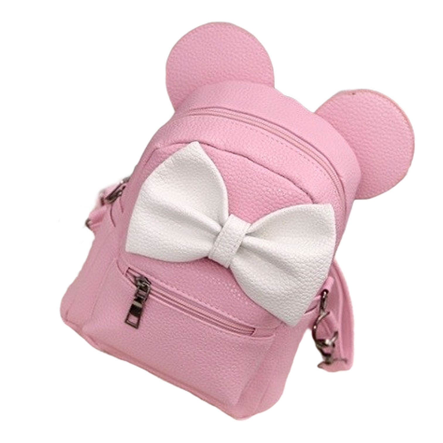 Рюкзак Микки Маус с бантом Розовый/Белый (IBR083PO) Рюкзак Микки Маус с бантом Розовый/Белый (IBR083PO)