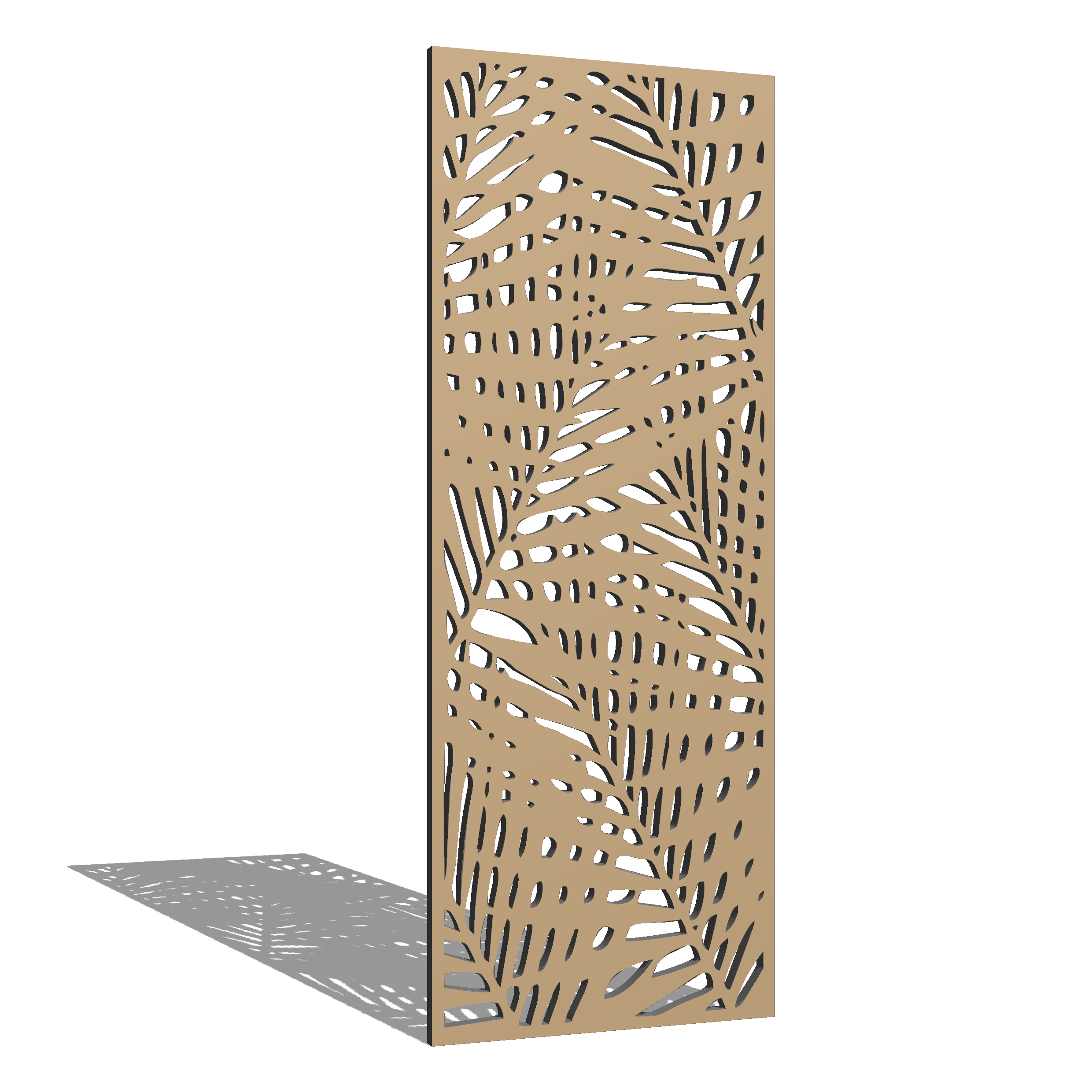 Перегородка резная ALEDRO SR 10 под покраску 2500х950x10 мм (29502538)