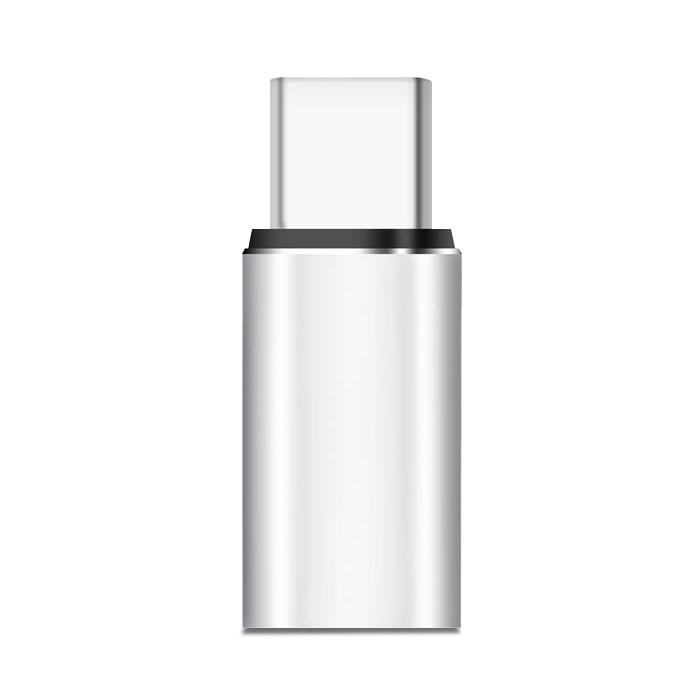 Адаптер к кабелю XOKO AC-025 Lightning USB-Type-C Серебряный