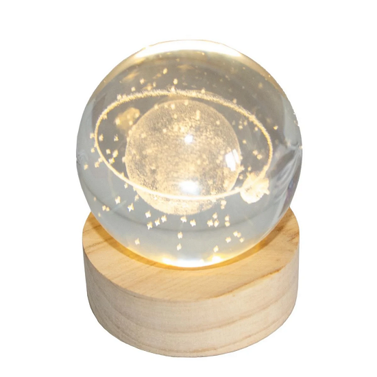 3D-ночник "Хрустальный шар с девушкой на орбите внутри" 6/8 см (1010631-Other-4)