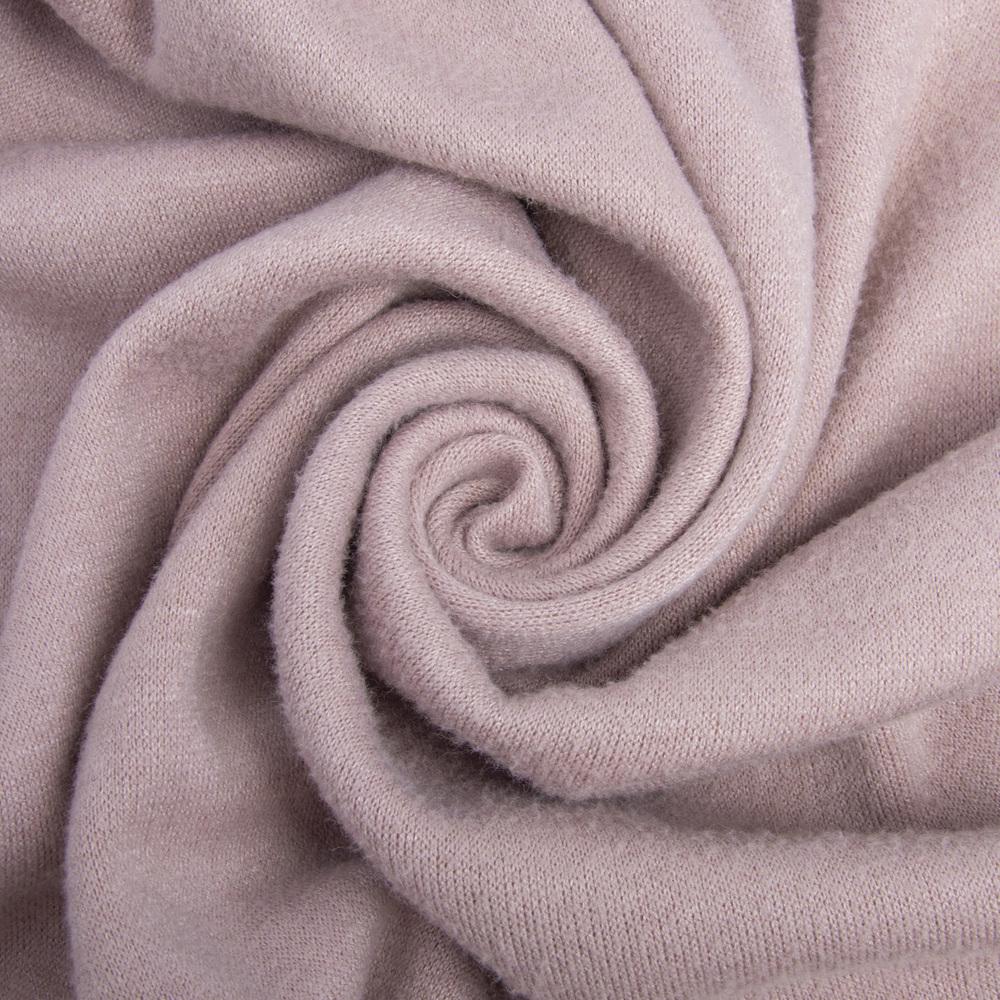 Ткань трикотаж двухсторонняя Осень №39 Светлый фрез (23437)