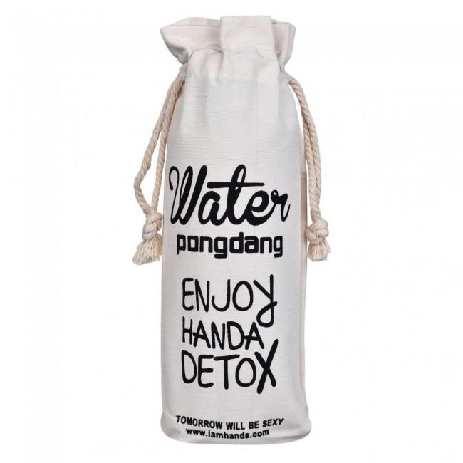 Бутылка для воды Detox с чехлом 1000 мл (401846)