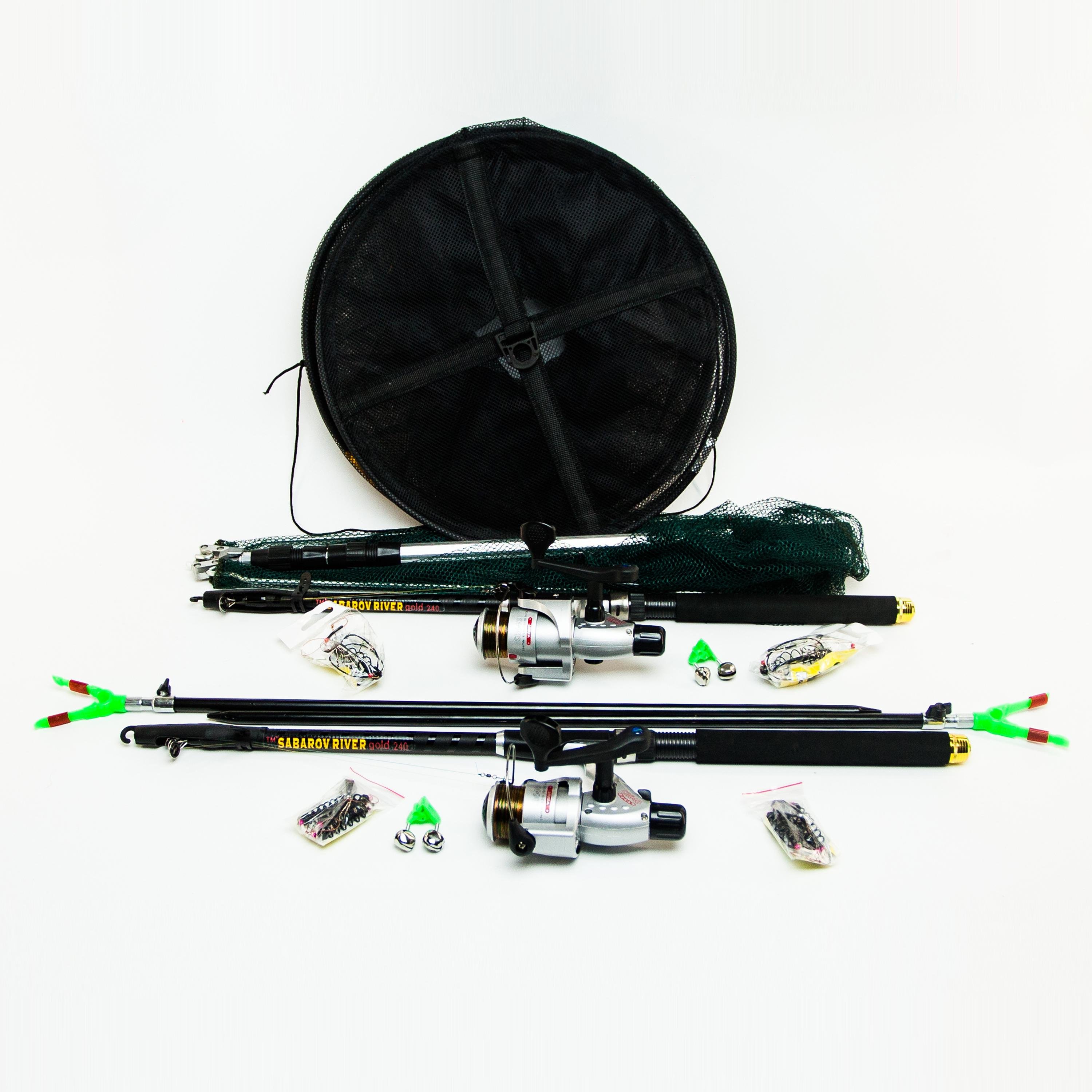 Спиннинги Armor 2,4 м с катушками CB640 в сборе 2 шт.