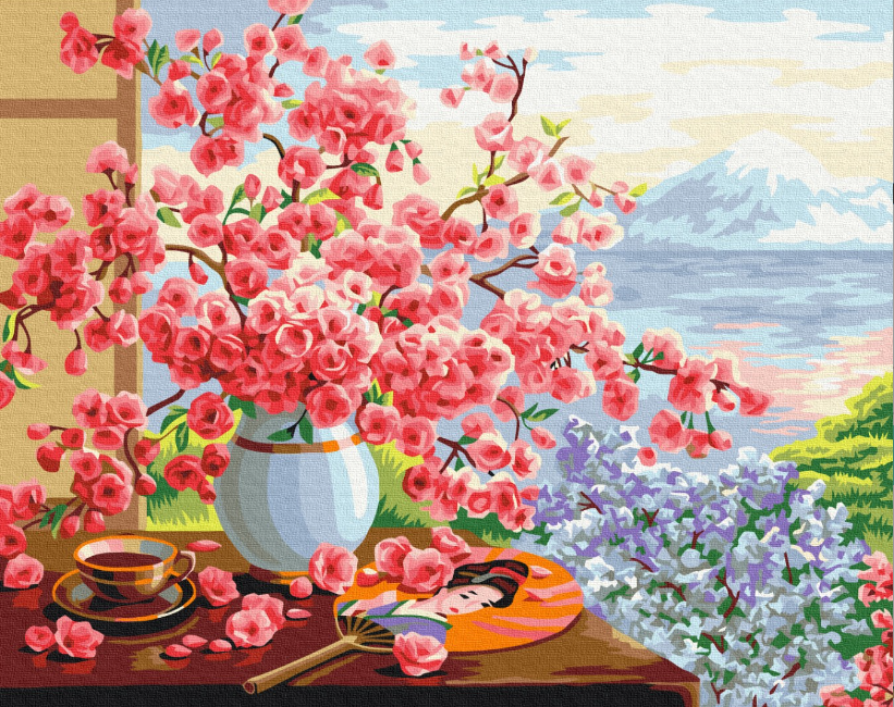 Картина по номерам BrushMe Японский натюрморт 40х50 см (BS51595)