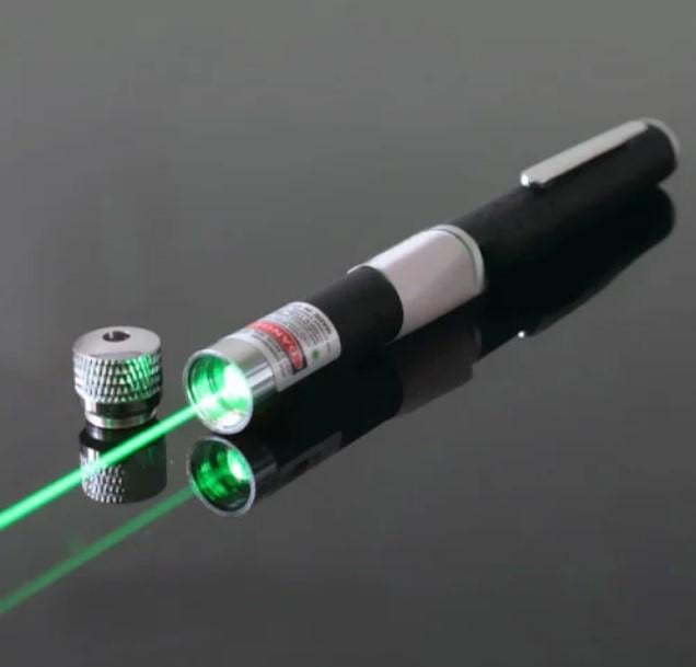 Лазерна указка Green Laser Pointer 5 мВт Зелений (13926536) - фото 5