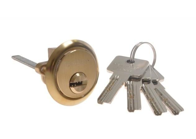 Цилиндр для накладного замка Gerda RIM H PLUS, латунь, 4 ключа (RIM-H-plus)