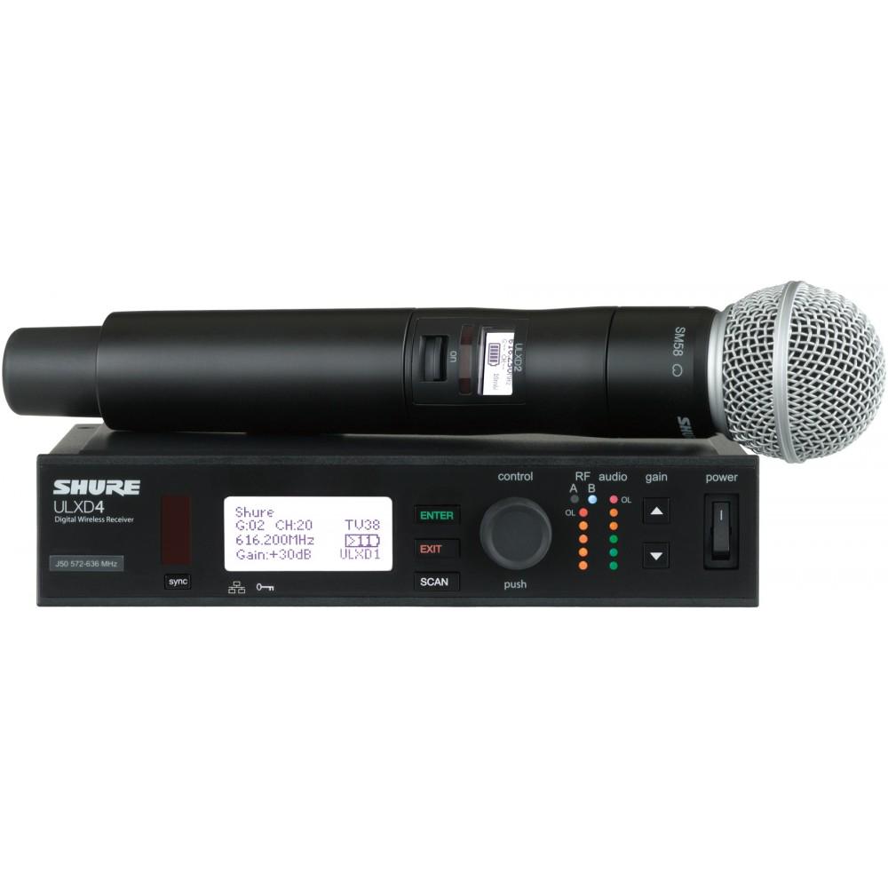 Радіосистема вокальна SHURE ULXD SM58 (0062) - фото 1