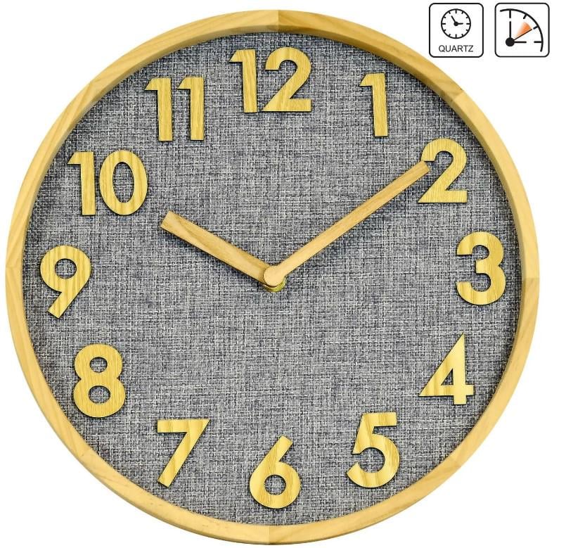 Годинник настінний Technoline WT7235 Grey/Brown (WT723 (DAS301799) - фото 2 Годинник настінний Technoline WT7235 Grey/Brown (WT723 (DAS301799) - фото 2