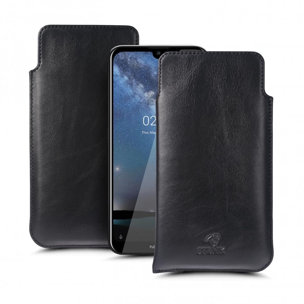 Футляр Stenk Elegance для Nokia 2.2 Черный (66240)