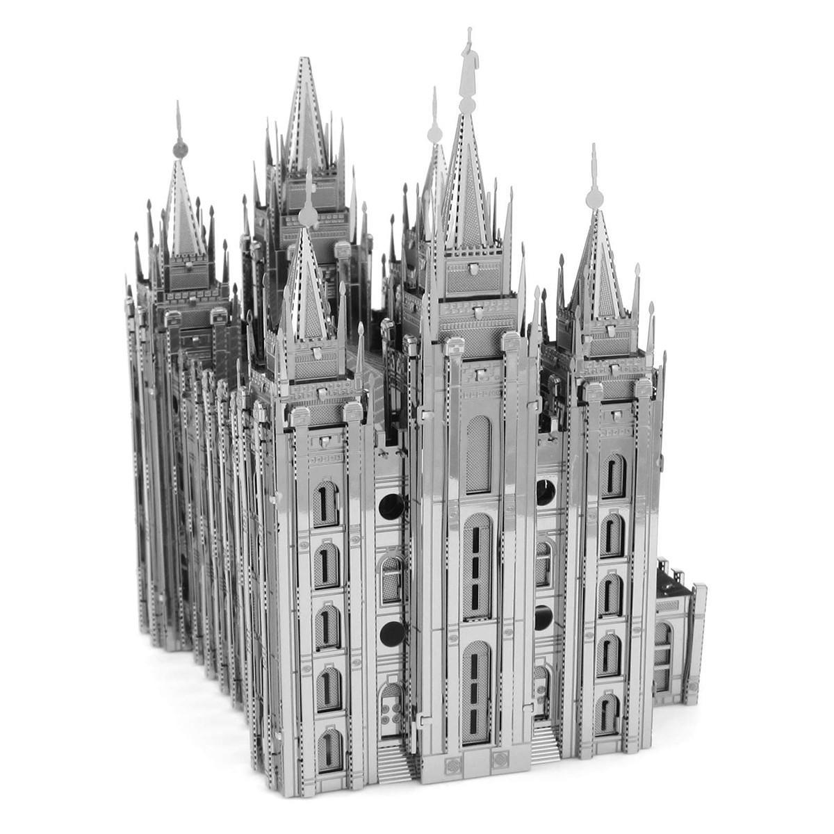 Конструктор металлический 3D Metal Earth Iconx The Church of Salt Lake City ICX027 (76949894) - фото 5