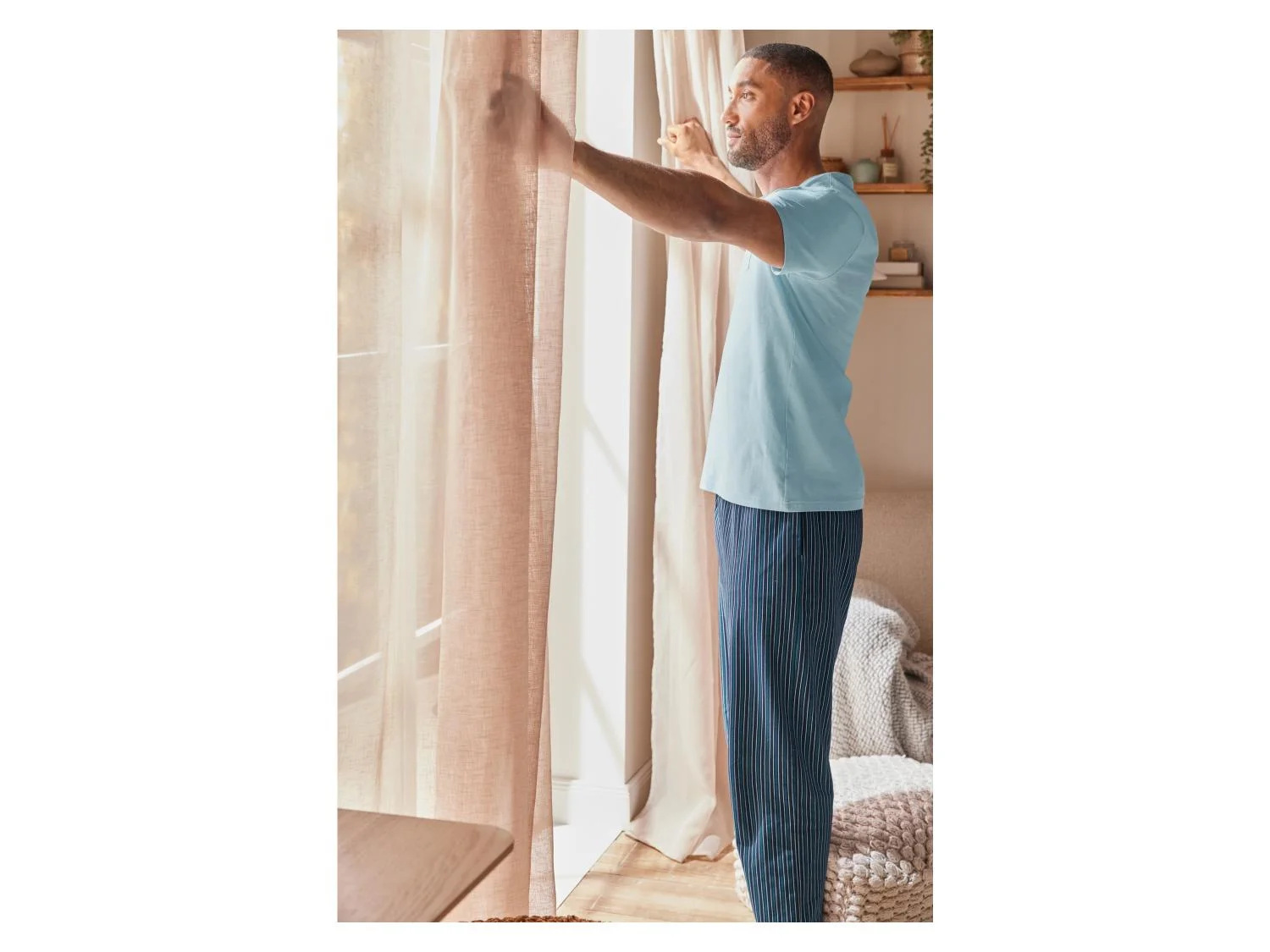 Пижама мужская Livergy L Голубой (PI0050M075) - фото 5