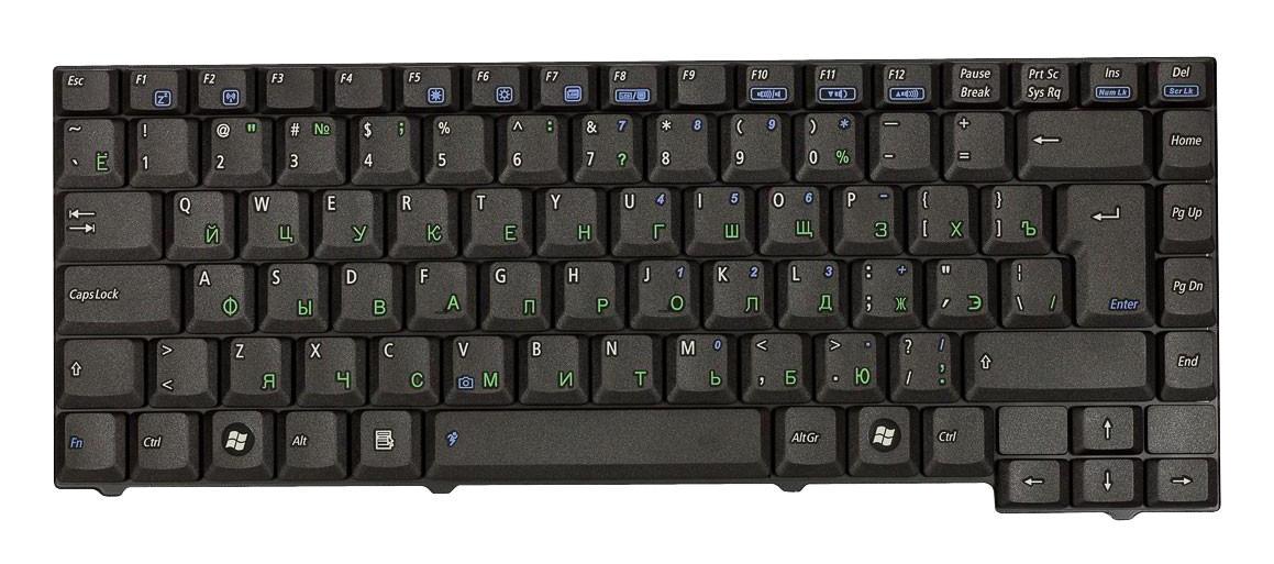Клавиатура для ноутбука Asus EEE PC A3 Black