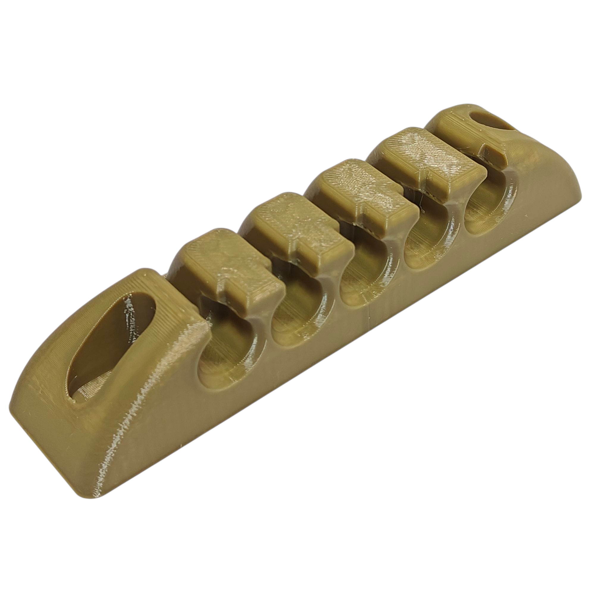 Держатель веревки потолочной сушилки 5 веревок 96-116 мм Койот