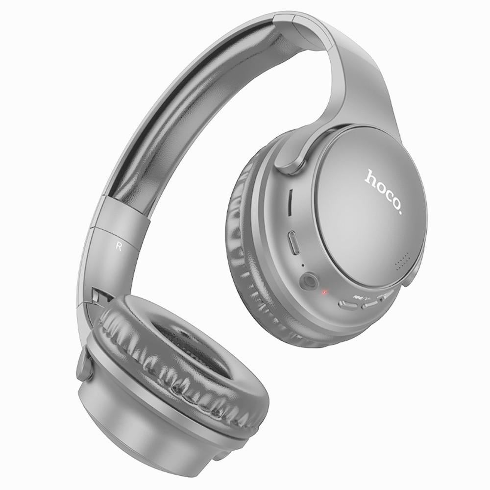 Навушники Hoco W40 Bluetooth з мікрофоном Grey - фото 2