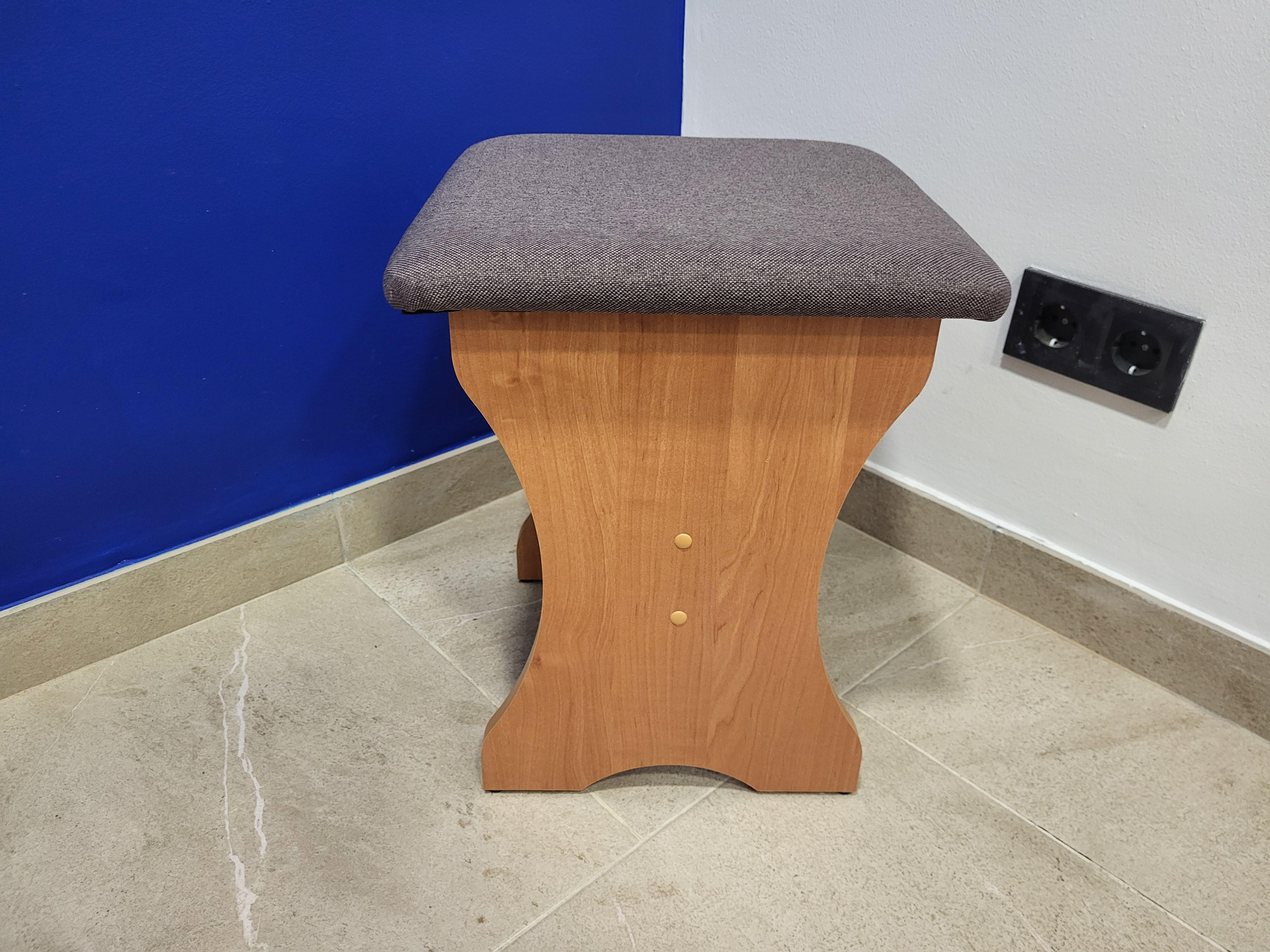 Табурет Семейный 35х35х44 см Ольха/Бонус Нова (T-V-BN)