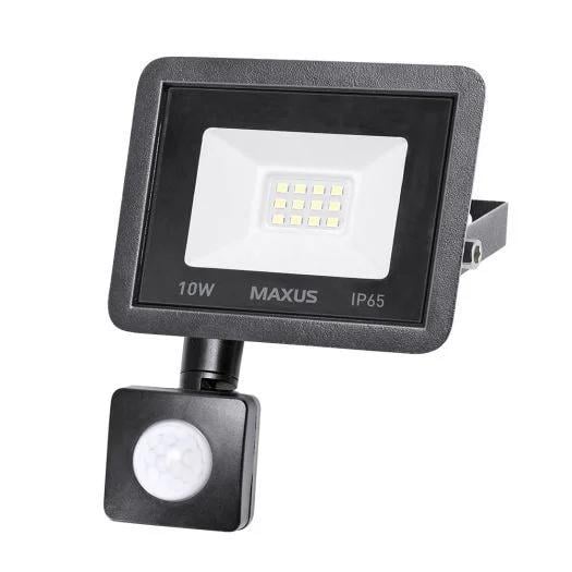 Прожектор світлодіодний Maxus FL-04 Sensor 10W 5000K (1-MFL-04-1050s) - фото 2
