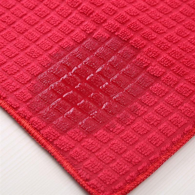 Коврик для сушки посуды 38х50см "Dish drying mat" Красный (1001890-Red) - фото 6