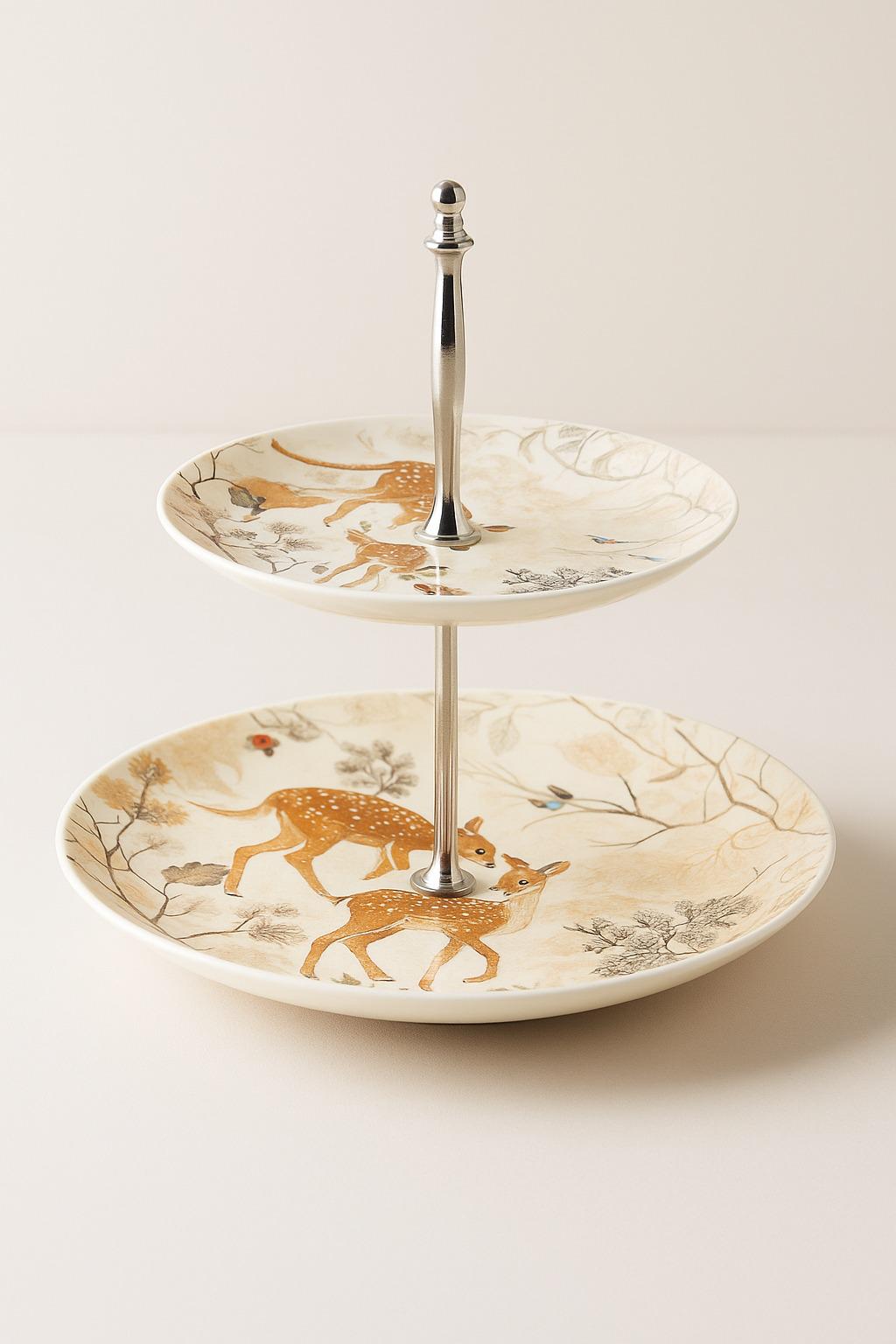 Фруктовница новогодняя Bambi 2 яр 15,5/23 см (R36262)