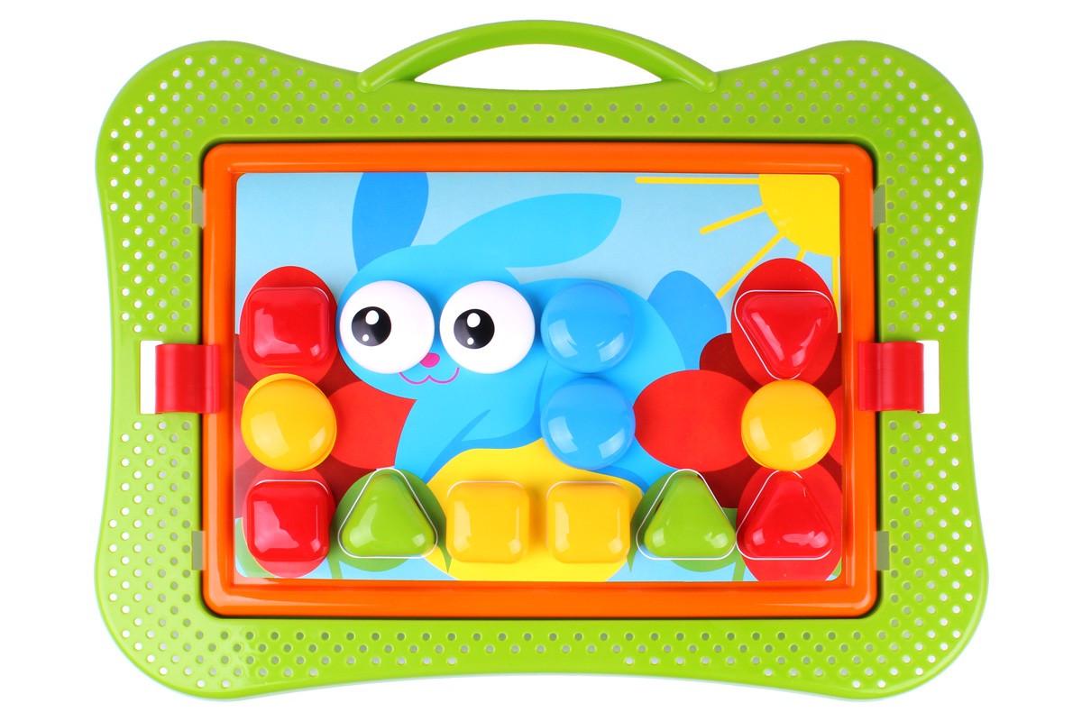 Дитяча мозаїка ТехноК 10 трафаретів 26 кнопок (6269) - фото 3