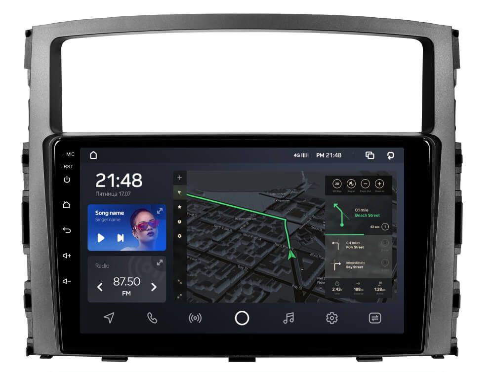 Штатная магнитола AMS T910 3/32 Gb Mitsubishi Pajero 4 V80 V90 2006-2014 B (AR-57143)