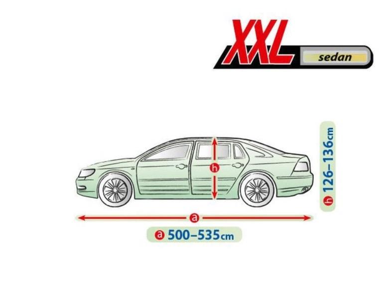 Тент-чохол на автомобіль Kegel Mobile Garage Sedan XXL 535х136х178 см - фото 3