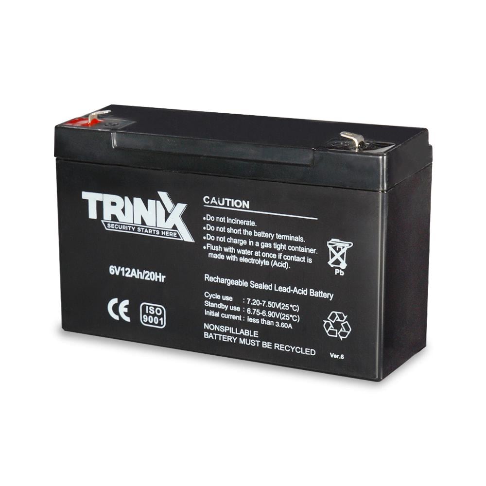 Акумулятор Trinix AGM 6V 12 Ah (44-00058) - фото 1