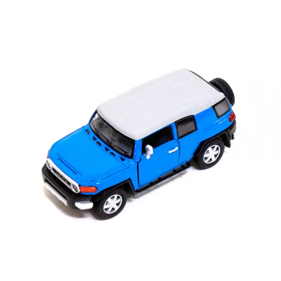 Машинка металева TOYOTA FJ CRUISER КТ5343 інерційна Синій (28721209) Машинка металева TOYOTA FJ CRUISER КТ5343 інерційна Синій (28721209)