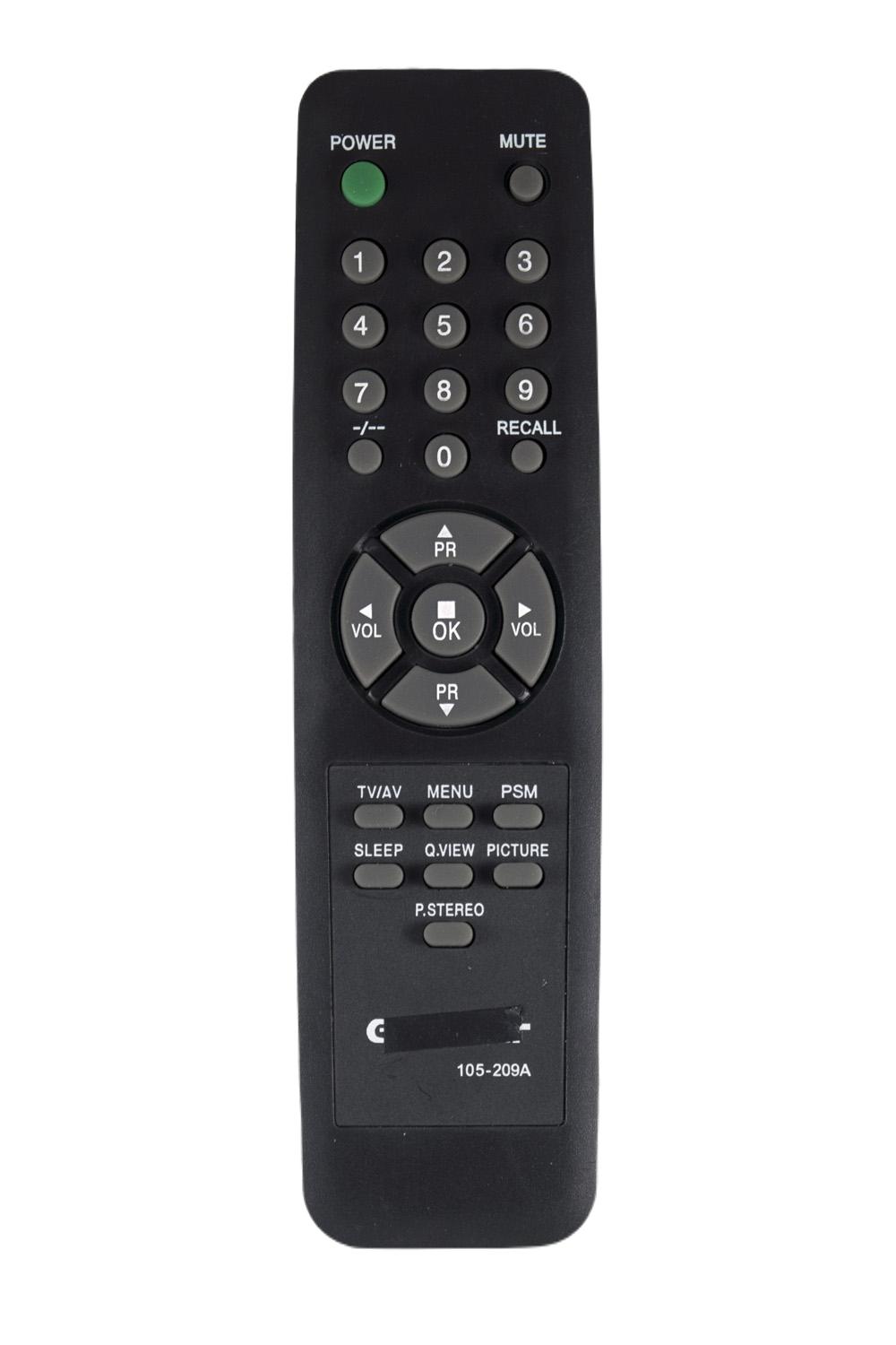 Пульт для телевизора Gold Star 105-209A (1512)