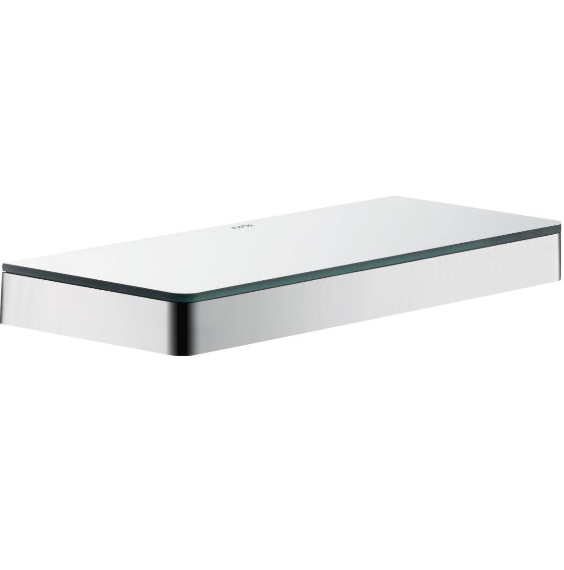 Полиця для ванної кімнати Axor Universal 300 скляна Хром (42838000)