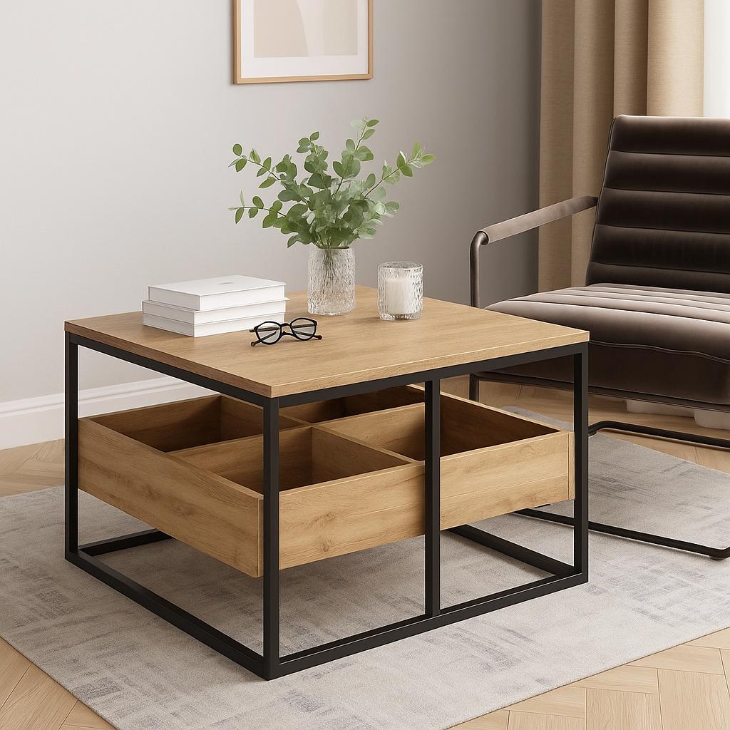 Журнальный стол EcoLoft IN-2717 в стиле лофт (27263719)