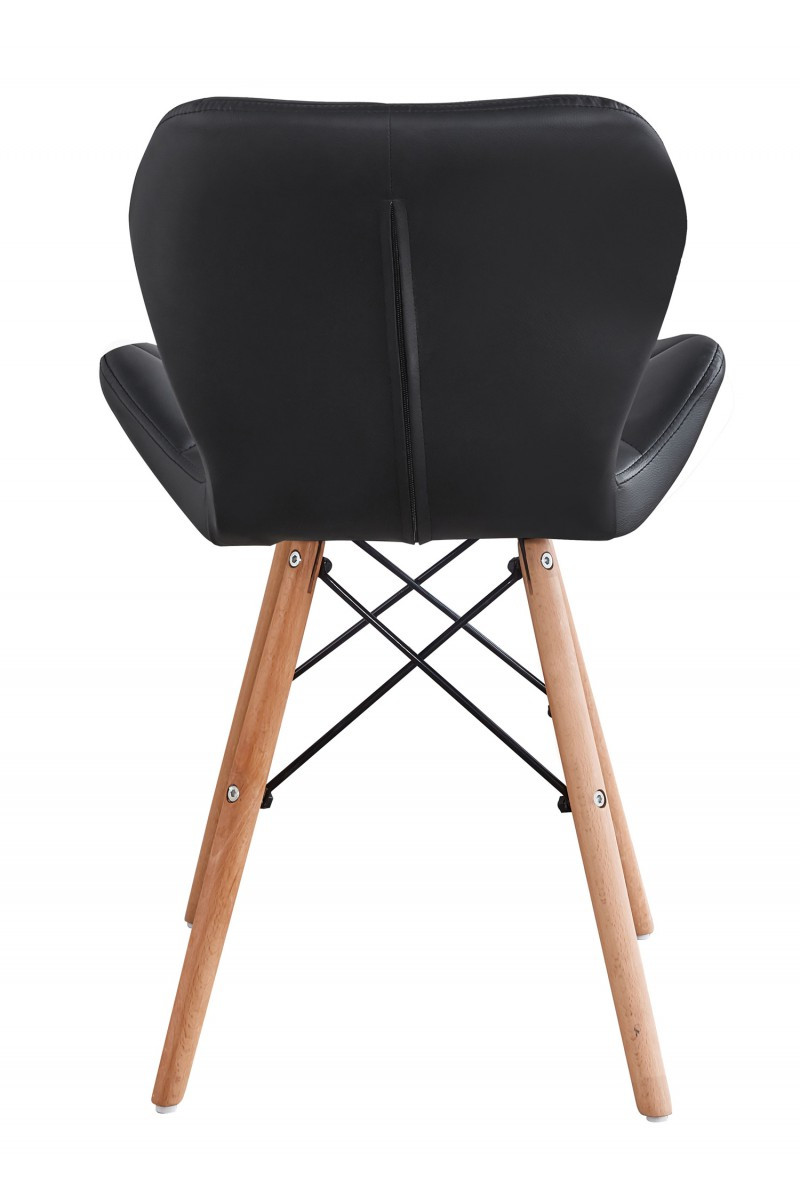 Стулья кухонные Homart LCW-003B 4 шт Черный (9292) - фото 6