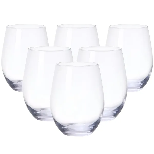 Набір склянок Deli Glassware 6 шт. по 390 мл Прозорий