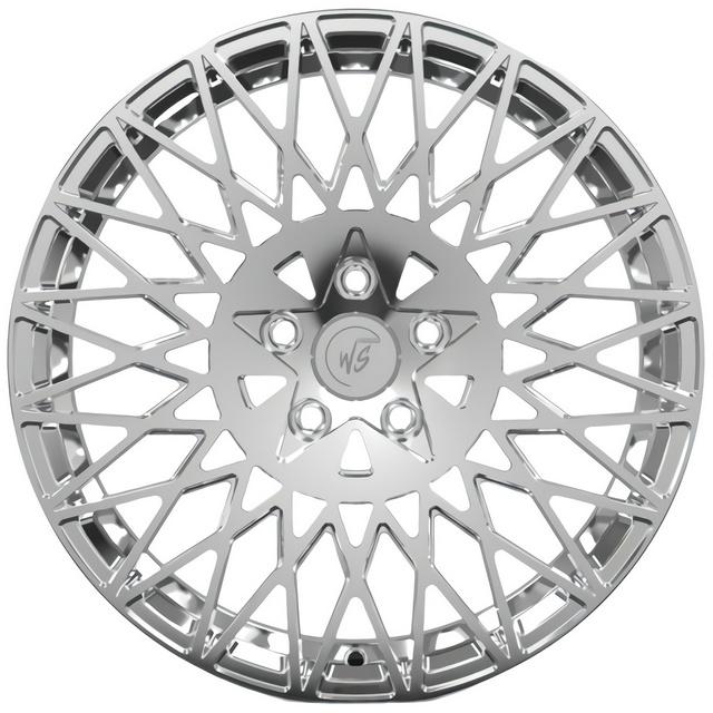 Диски литые WS Forged WS-33M 8x18 5x112 ET45 DIA57,1 Silver Polished (1002471742)