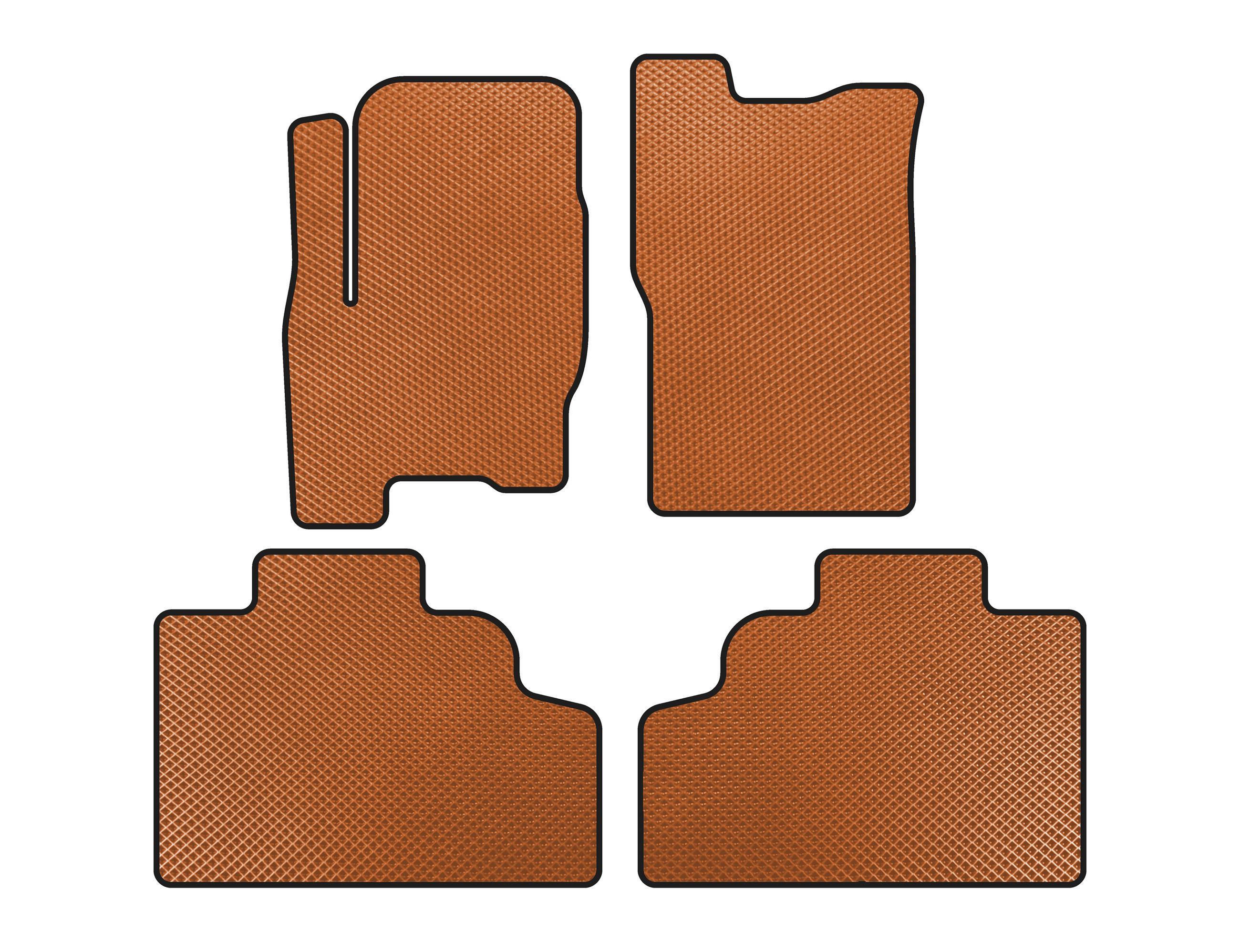 Коврики EVA Digital Designs для SsangYong Korando 1997–2006 гг. Оранжевый (144944)