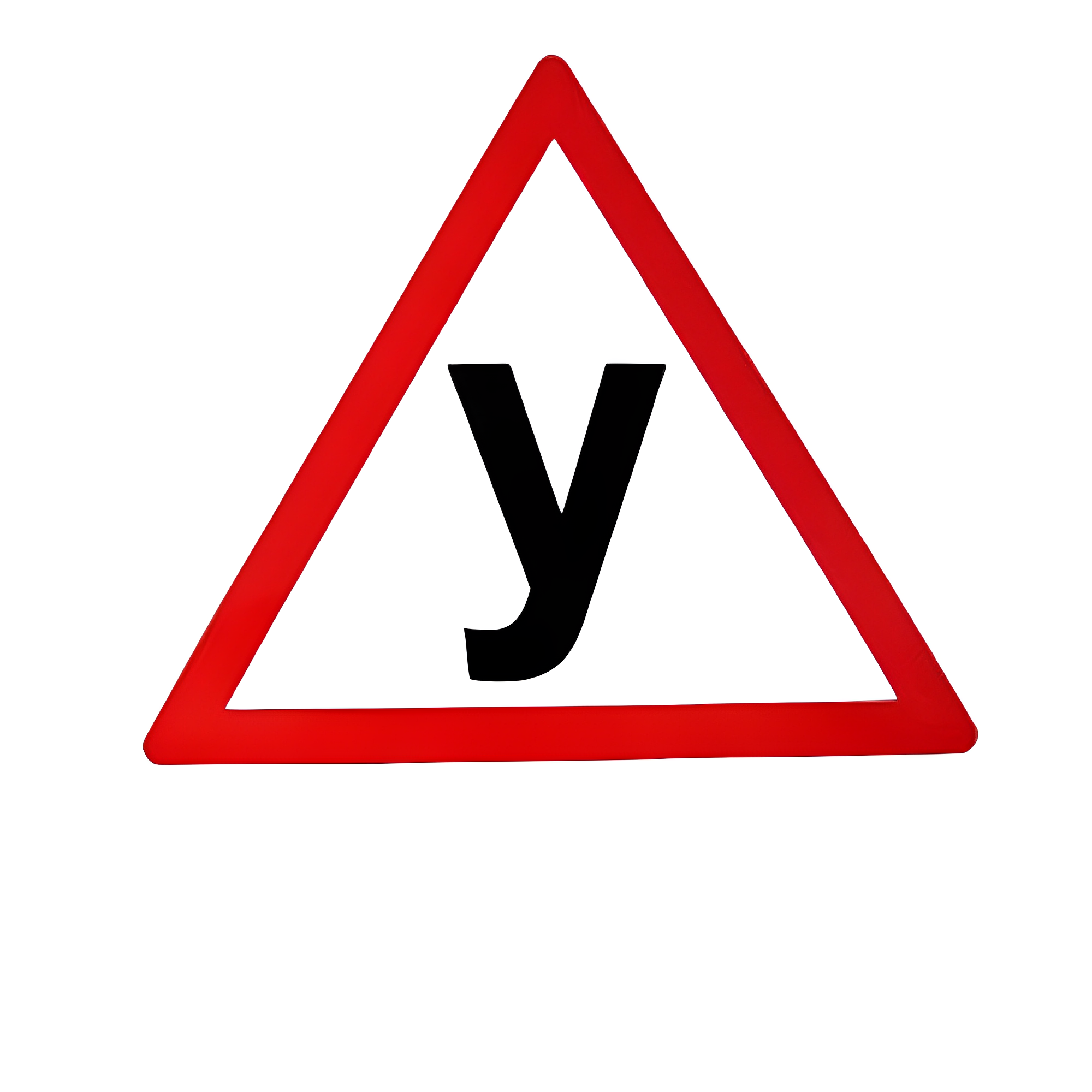 Наклейка знак "У" наружный 140х140 мм (00000013917)