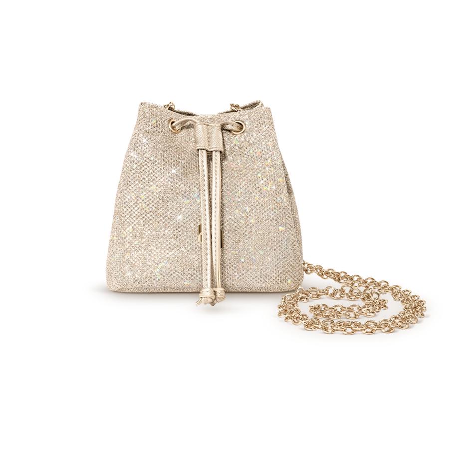 Сумка для аксесуарів KIko Milano Reflections Glitter Pochette Gold - фото 1